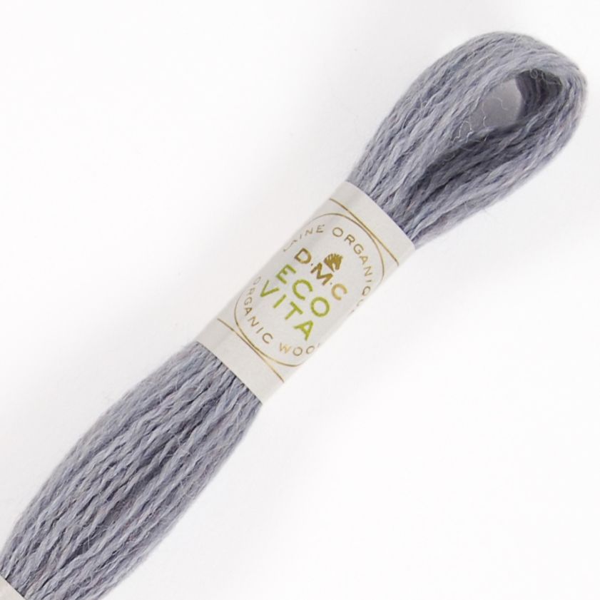 DMC Fil à Broder - Laine Eco Vita - Col. 601 Indigo Baltique ...